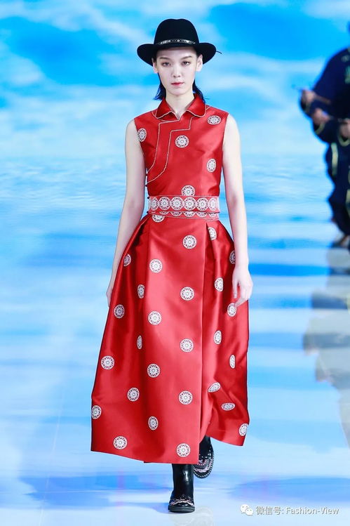 蒙古族服裝服飾驚艷中國國際時裝周